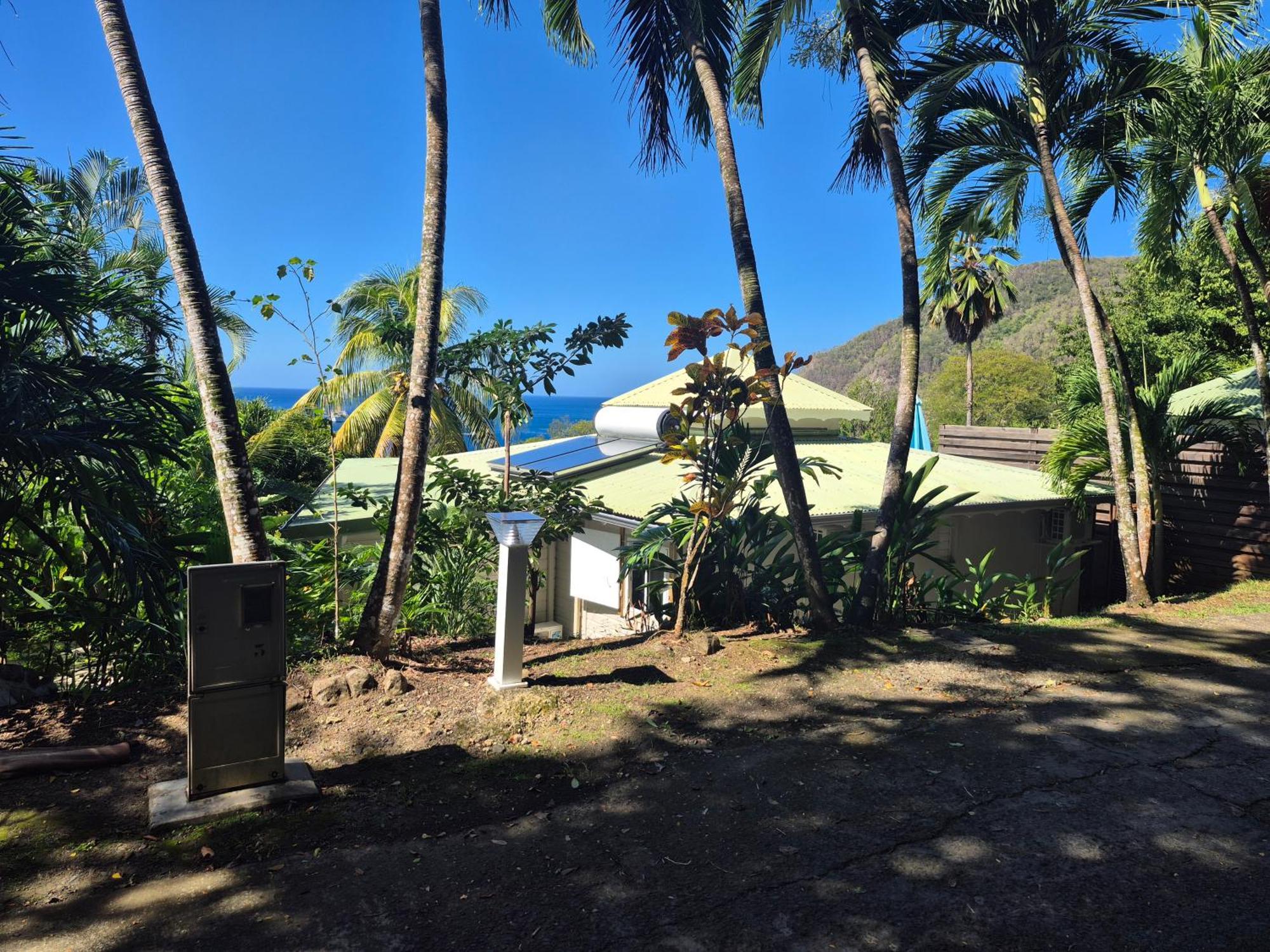 Villa Cannelle, Piscine, Vue Mer 데샤이에스 외부 사진